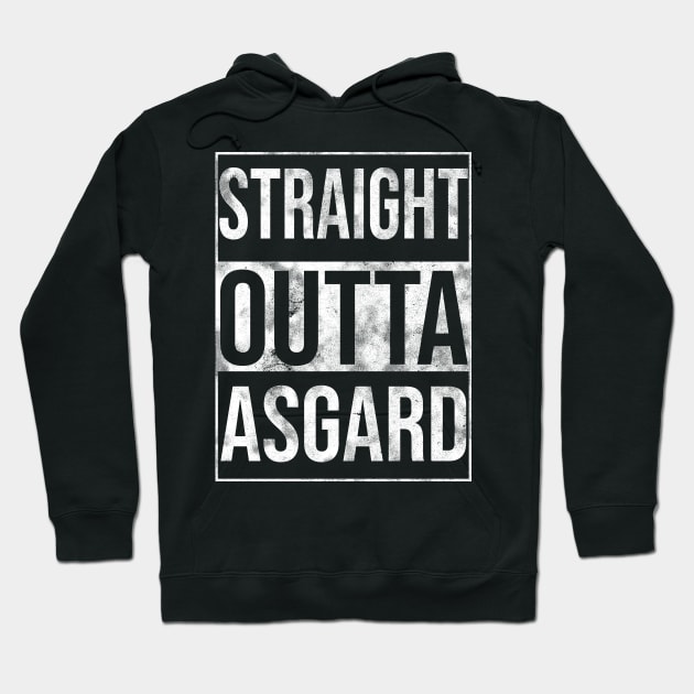 Straight Outta Asgard Hoodie by drewbacca